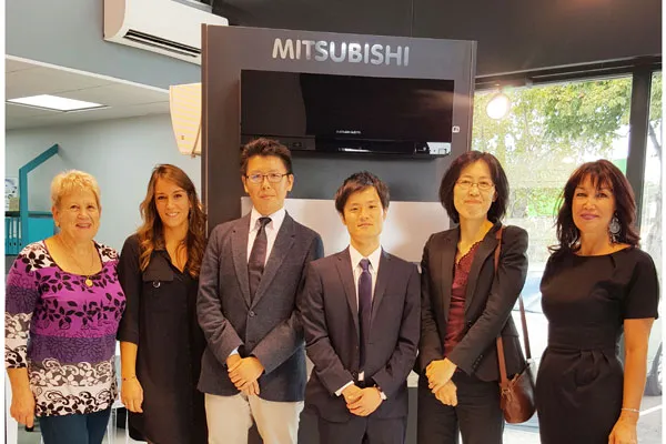 visite delegation japonaise mitsubishi à climatic